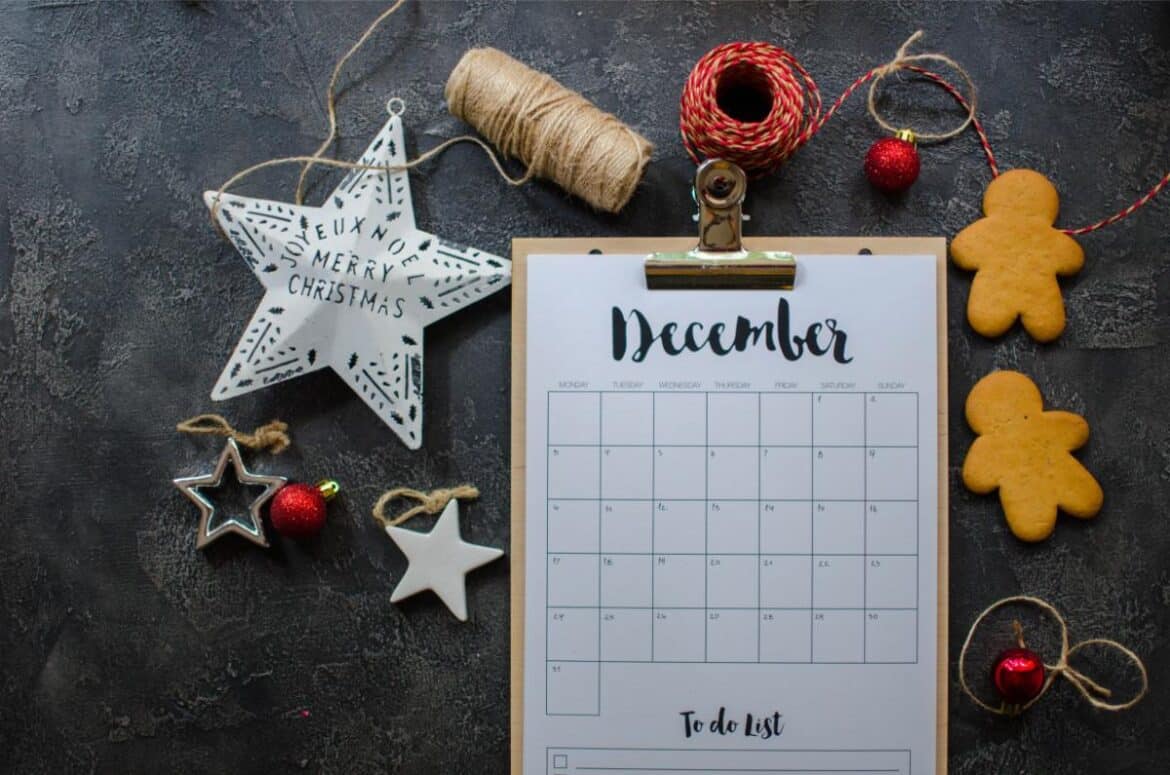 Start Preparing for December Now